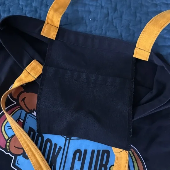 Adorable Bert and Ernie Book Club Tote Bag (Out of Print) - Picture 4 of 4